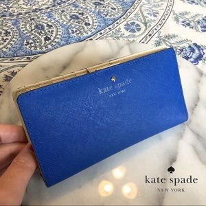 Kate Spade Royal Blue Wallet